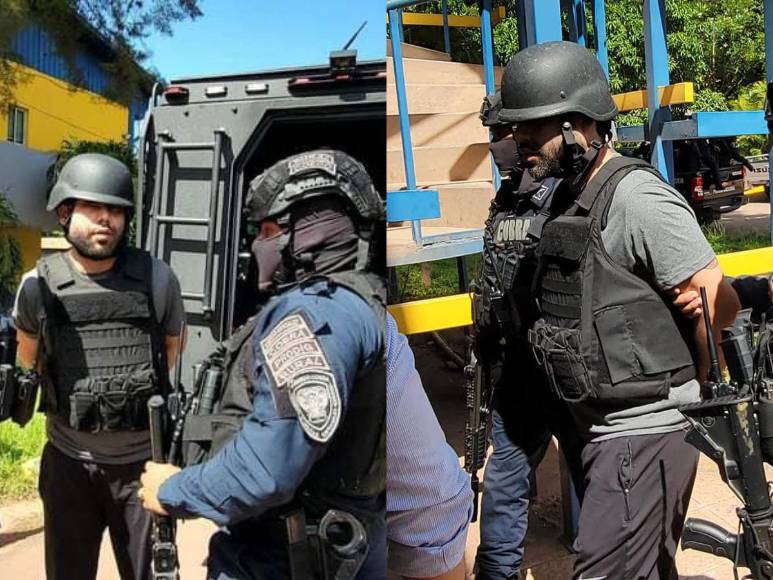 Bajo resguardo policial: así fue la primera audiencia de Gilbert Reyes en Honduras