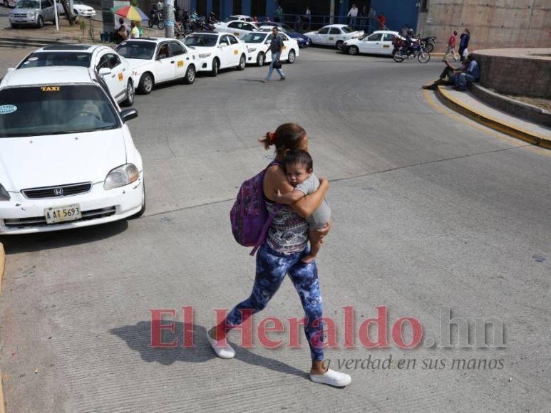 Las 25 imágenes que dejó el paro de transporte en Honduras