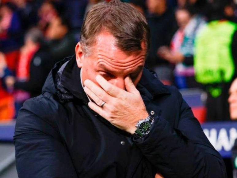 Luis Palma abatido tras la goleada del Atlético Madrid 6-0 al Celtic