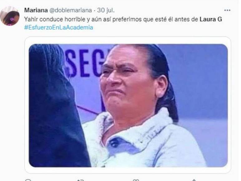 Los divertidos memes que dejó Laura G como conductora de La Academia