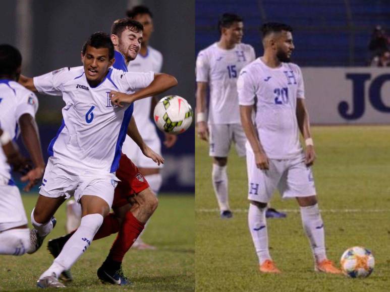 El antes y ahora de los jugadores de Honduras convocados ante México