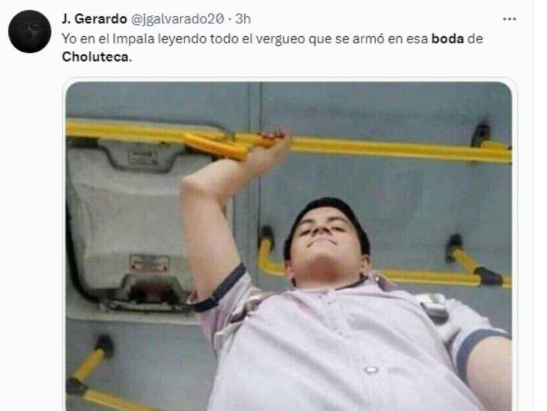 ‘El Piqué hondureño’: Los divertidos memes y reacciones que dejó la boda interrumpida en Choluteca