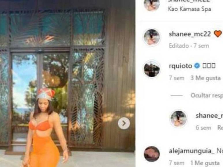 ¡Volvió El Romántico! Así es Shanee Mclaughlin, la guapa novia del hondureño Romell Quioto