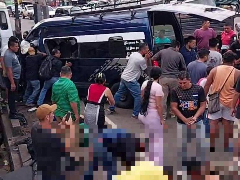 Accidente en Taulabé: Al menos 6 muertos y más de una docena de heridos