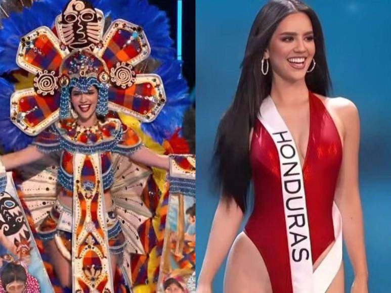 Así lució Zu Clemente con colorido traje típico en el Miss Universo 2023