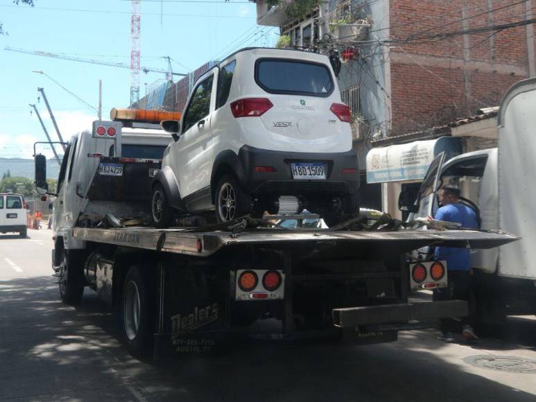 Eléctrico y tecnológico: así es el Quantum One E4, el auto más barato del mundo que ya se encuentra en Honduras