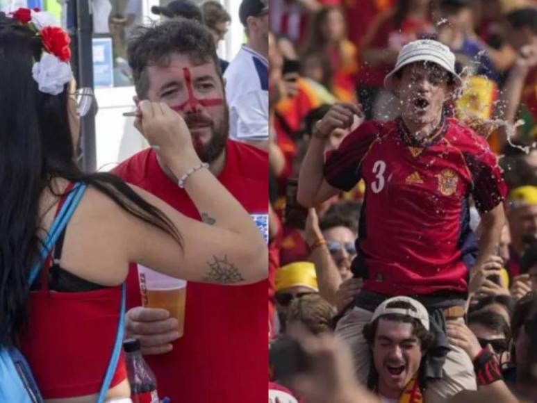 Ambientazo en final de Eurocopa 2024 entre España e Inglaterra