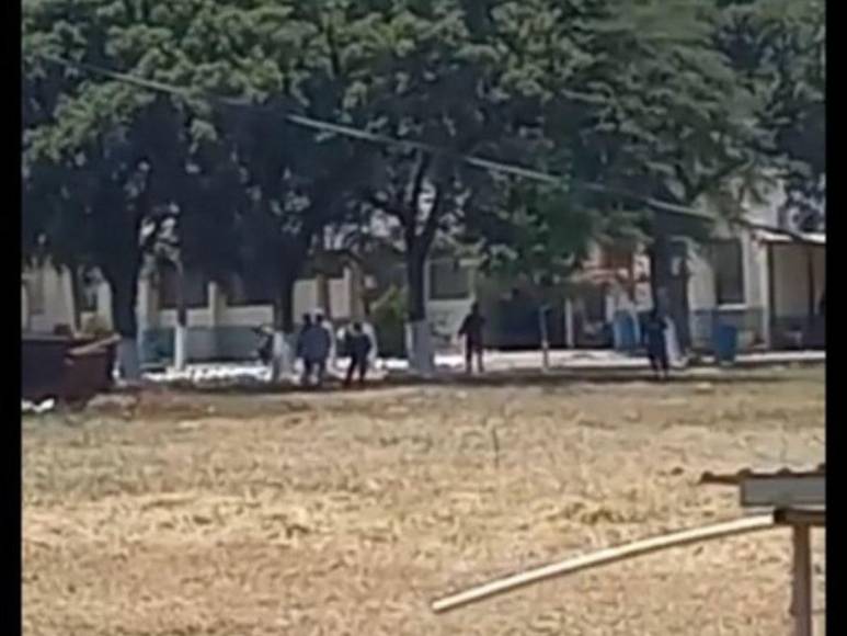 Las primeras imágenes que deja incendio tras amotinamiento en Centro Penal de Comayagua