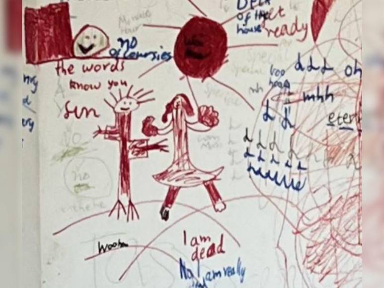 Mujer invitó a comer a sus exsuegros y murieron tras ingerir hongos venenosos; hallaron extraño mural en su casa