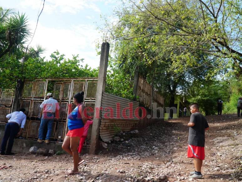 Angustia, dolor y lágrimas tras colapso de muro donde murieron hermanitos (Fotos)