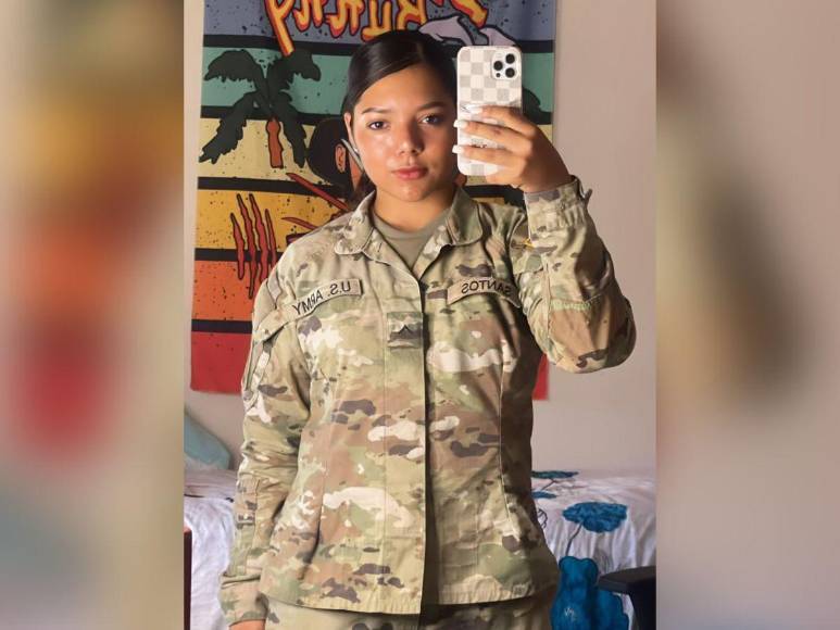Dunia Santos, la hondureña que deslumbra en redes y en el U.S. Army