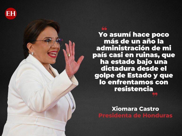 “La aceptación de mi mandato se mantiene entre los cuatro más altas del continente”: Xiomara Castro en Cumbre Iberoamericana