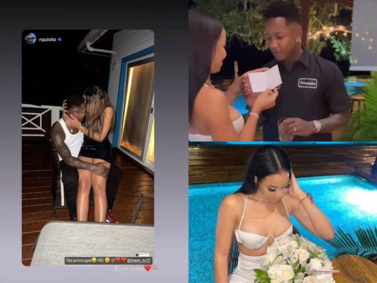 ¡Volvió El Romántico! Así es Shanee Mclaughlin, la guapa novia del hondureño Romell Quioto