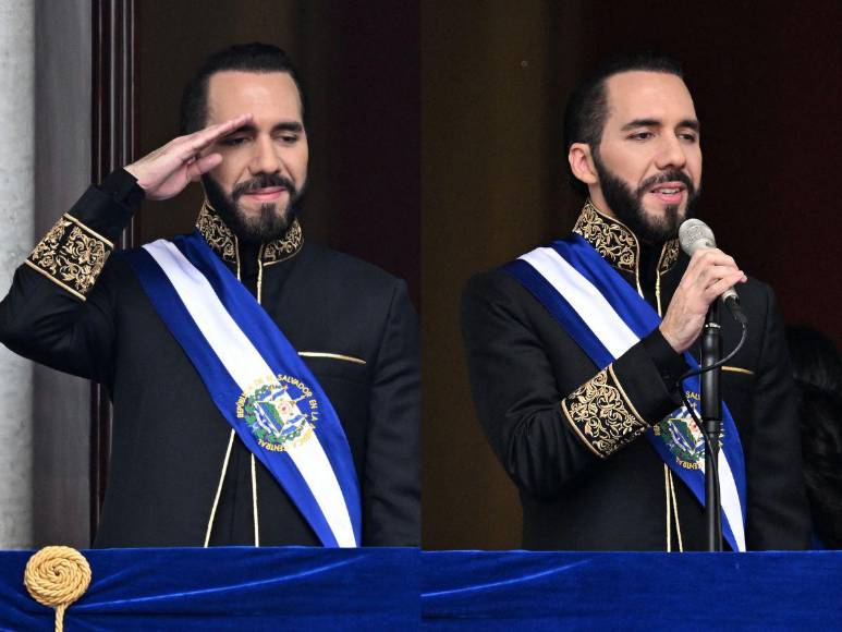 ¡Elegante y distinguido! Así lució Nayib Bukele en su segunda toma de posesión en El Salvador