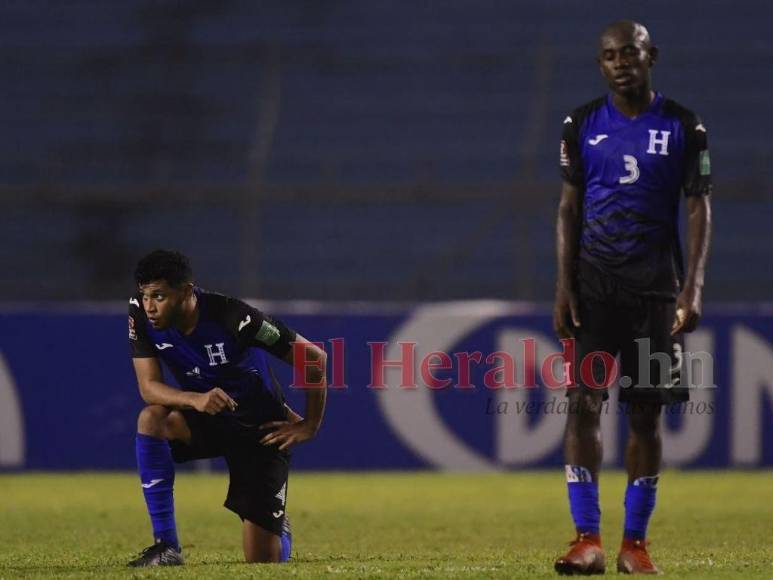 Tristeza catracha y celebración azteca: Las imágenes del triunfo de México ante Honduras
