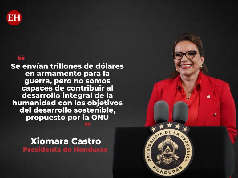 Las frases de la presidenta Xiomara Castro en Cumbre de la Unión Europea-Celac