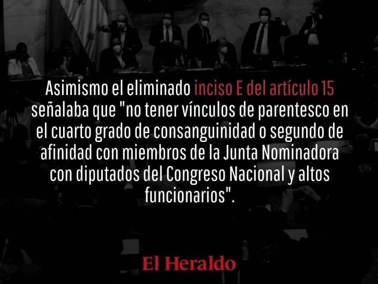 Los 15 puntos claves para entender qué implica la Ley de la Junta Nominadora