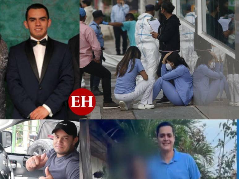 Los rostros de las cuatro víctimas de masacre, entre ellos un hijo del expresidente Porfirio Lobo