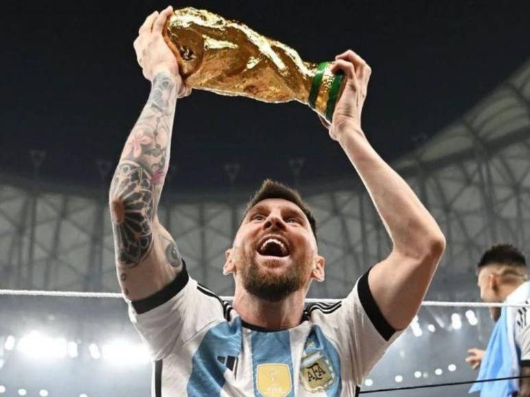 ¿Quién es Antonia Farias, la mujer que Messi abrazó en la final del Mundial de Qatar 2022?