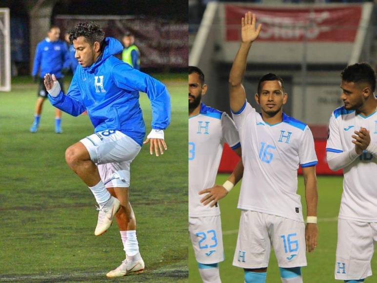 El antes y ahora de los jugadores de Honduras convocados ante México
