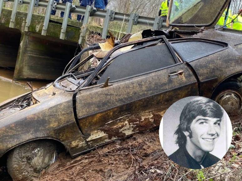 Desapareció en 1976 y 45 años después lo encontraron muerto dentro su vehículo en Alabama