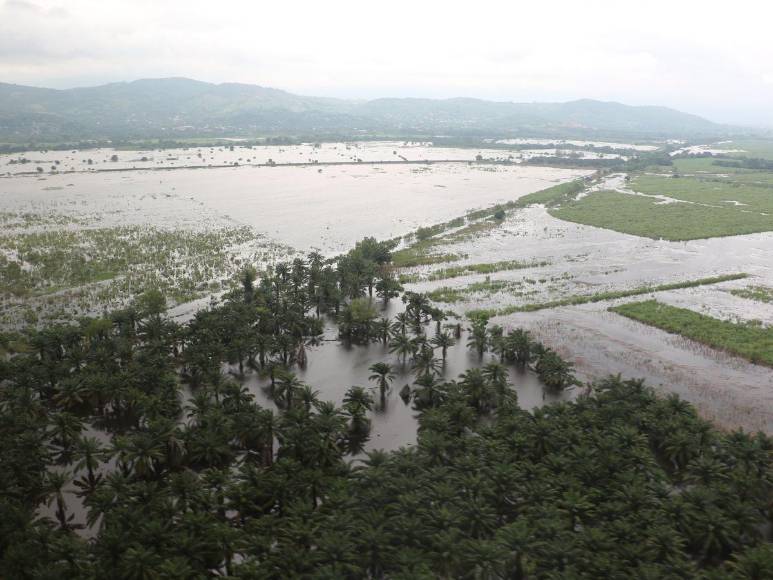 Fuertes lluvias inundan a El Progreso y el Valle de Sula