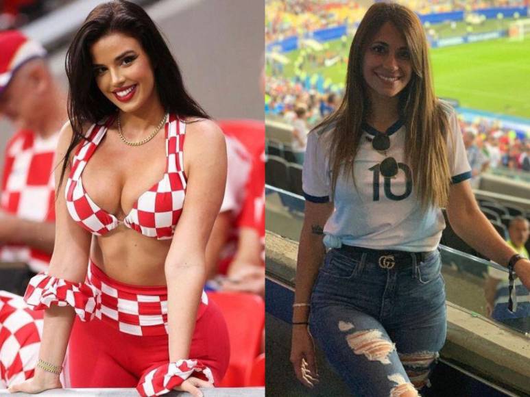 ¿Ivanna Knoll o Antonela Raccuzzo? Las bellezas de Argentina y Croacia que robaron suspiros en Qatar