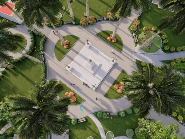 Foto: Así quedará el parque La Leona de la capital de Honduras