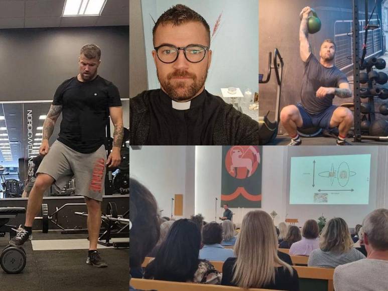 Oskar Arngården, el cura “sexy” que triunfa haciendo crossfit