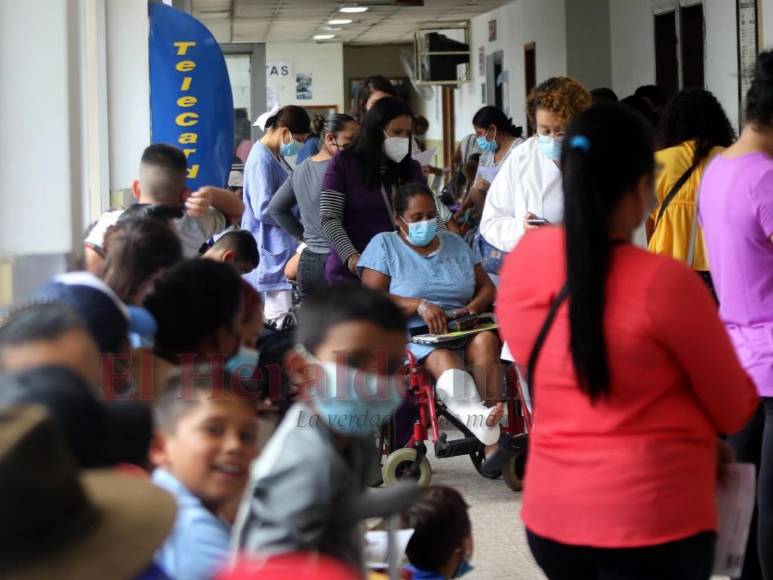 El colapso diario del Hospital Escuela es una bomba de tiempo (Fotos)