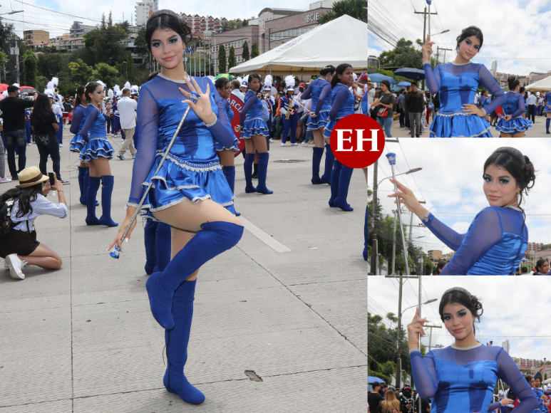 Angie Castellanos, la bella palillona que deslumbró con su precioso rostro en los desfiles