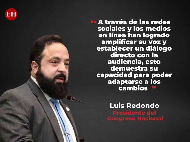 Las frases de Luis Redondo durante la entrega de los Premios Parlamentarios de Periodismo 2023