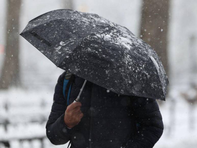 Tormenta de nieve sorprende a Nueva York tras dos años sin nevadas