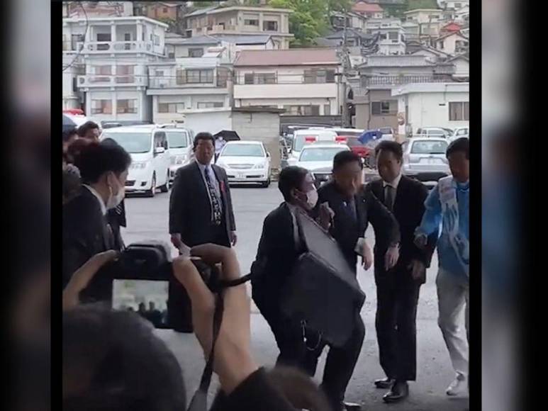 Así fue el ataque en el que buscaban asesinar al primer ministro de Japón