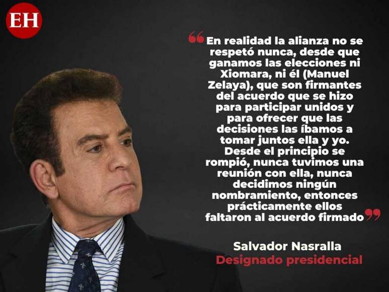 Riñas, quejas y reclamos: las más sonadas declaraciones de Nasralla durante 2022