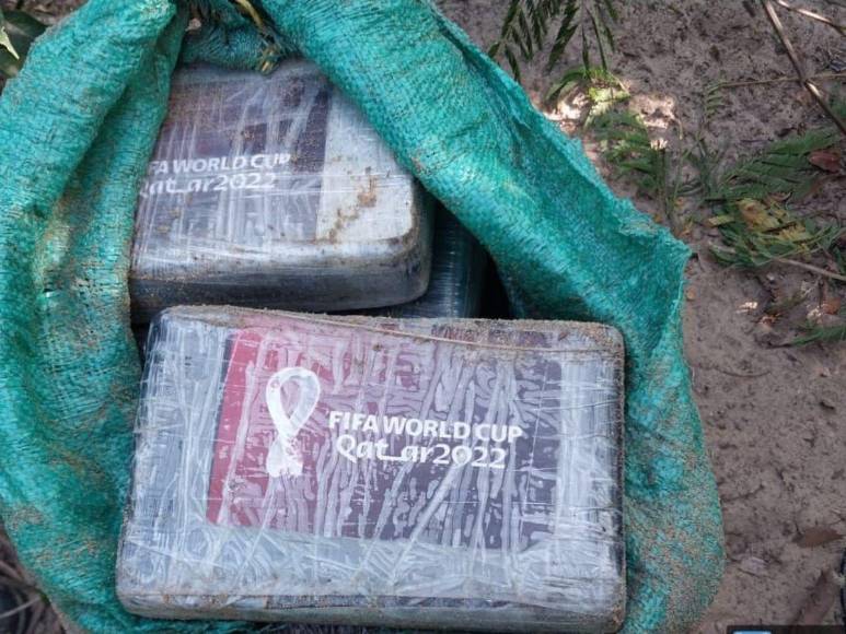 Así fue el decomiso de droga procedente de Sudamérica en Gracias a Dios