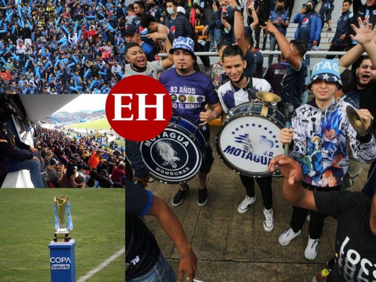 La gloriosa llegada de La Revo y el Nacional inundado de Motagüenses: Así se vive el ambiente en el Chelato Uclés