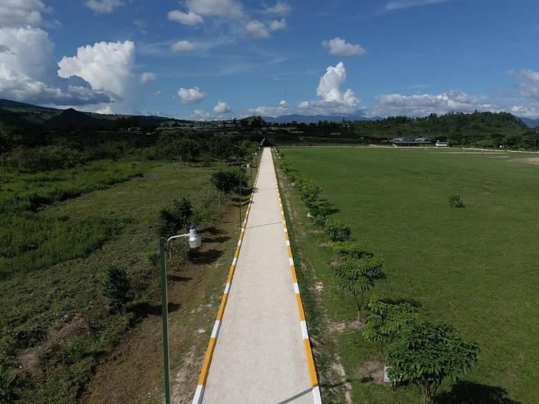 Así luce los nuevos polígonos de tiro y pista de atletismo de la Policía Militar