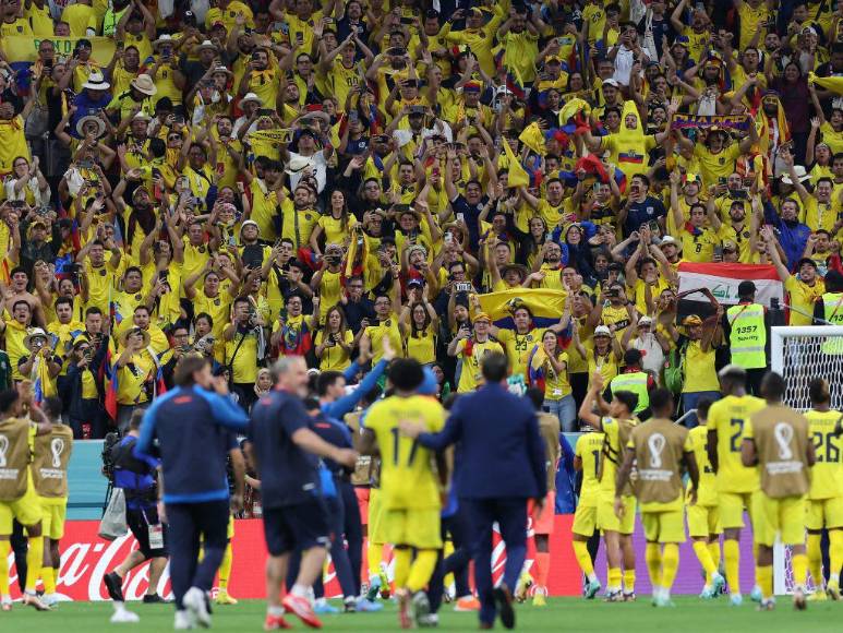 Las mejores imágenes del partido inaugural del Mundial de Qatar 2022