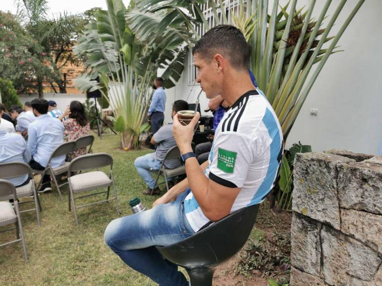 Así disfrutó la comunidad argentina en Honduras el decisivo partido contra México en el Mundial de Qatar 2022