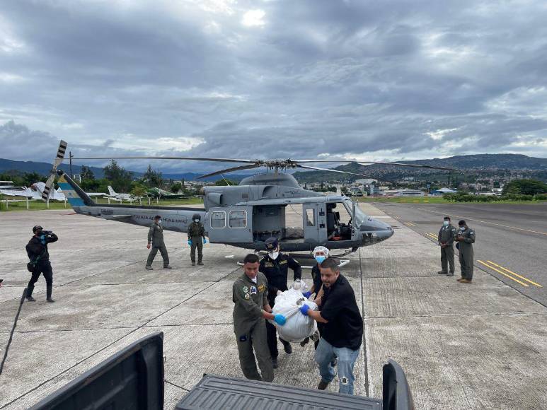 Así fue el traslado de los cuerpos de los cuatro jóvenes desaparecidos en mudanza a la capital