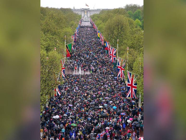 Londres celebra coronación del rey Carlos III y la reina Camila