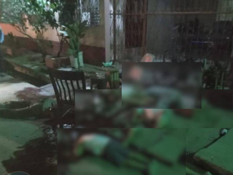 Cuatro hombres y una mujer fueron asesinados mientras departían frente a una vivienda: lo que se sabe de la masacre en San Pedro Sula