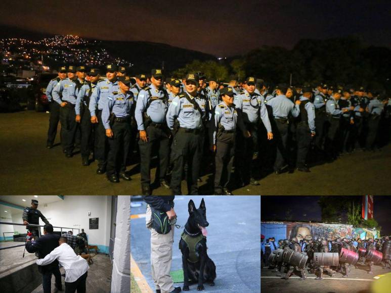 Patrullajes, retenes y estrictos controles garantizan seguridad en los desfiles patrios en Tegucigalpa