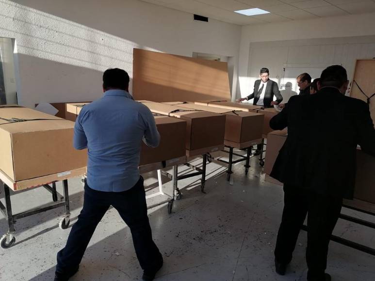 Así comienza repatriación de seis migrantes hondureños muertos en incendio en Ciudad Juárez, México