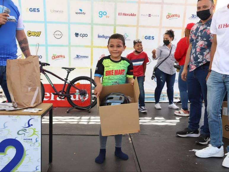 Los rostros de los pequeños campeones de la Vuelta Infantil 2022