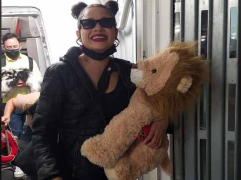 Así se vivió el regreso de Cesia Sáenz a Honduras