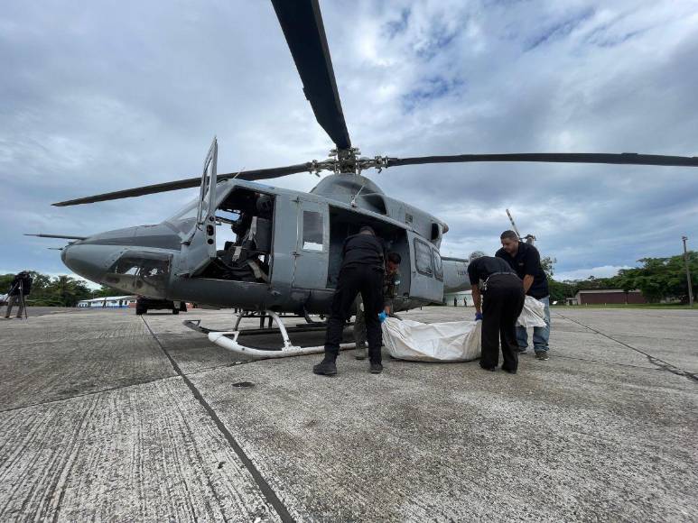 Así fue el traslado de los cuerpos de los cuatro jóvenes desaparecidos en mudanza a la capital