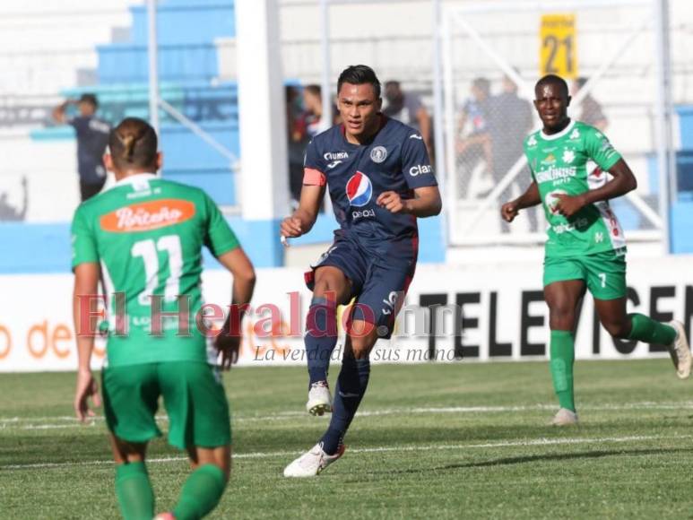Entradas fuertes, goles y una triste despedida se vivió en el Motagua-Platense (Fotos)
