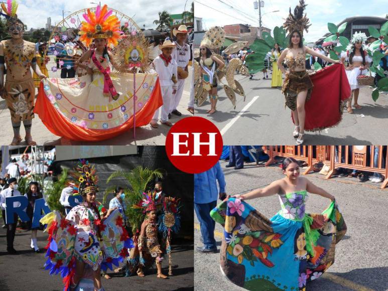 Color, cultura y creatividad: Los mejores trajes típicos de los desfiles patrios (Fotos)